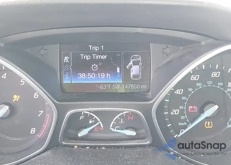 2013 Ford Focus Titanium z USA, uszkodzony, nr VIN 1FADP3N22DL128971